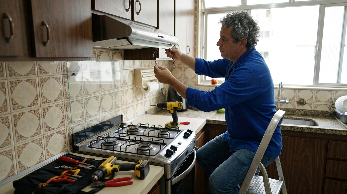 Instalação de Coifa em Niterói‑RJ