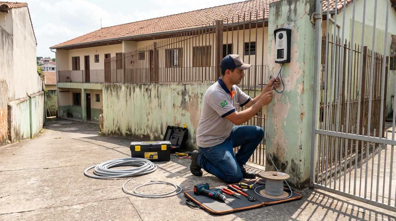 Instalação de Porteiro Eletrônico em Niterói‑RJ