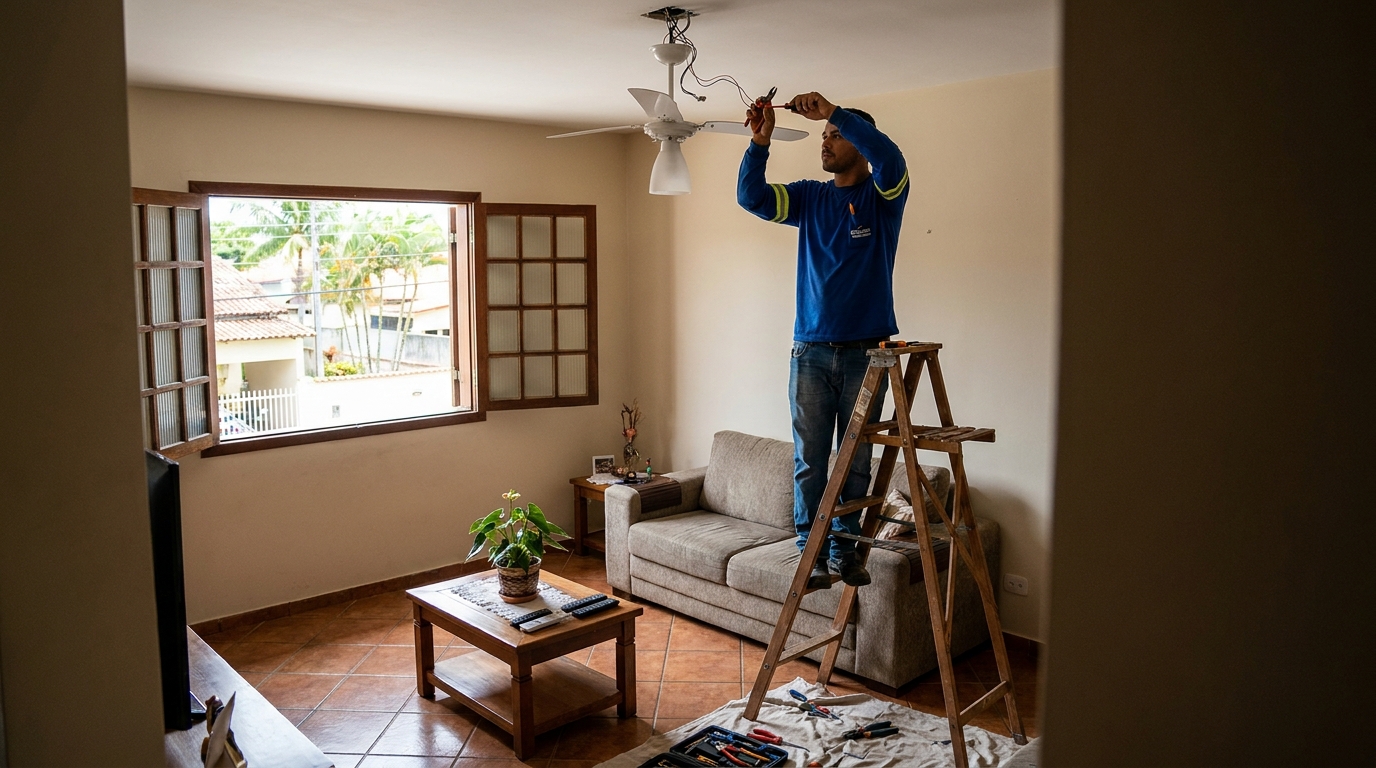 Reforço de Suporte no Teto em Niterói‑RJ
