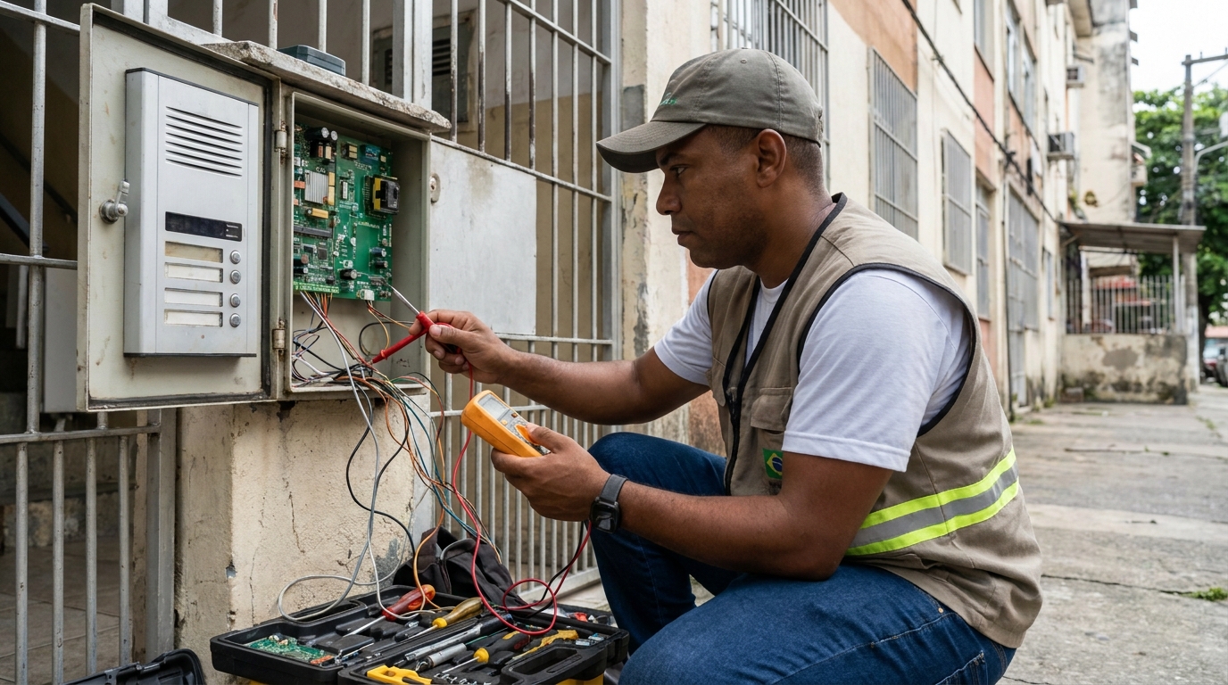 Reparo de Placa e Campainha em Niterói‑RJ