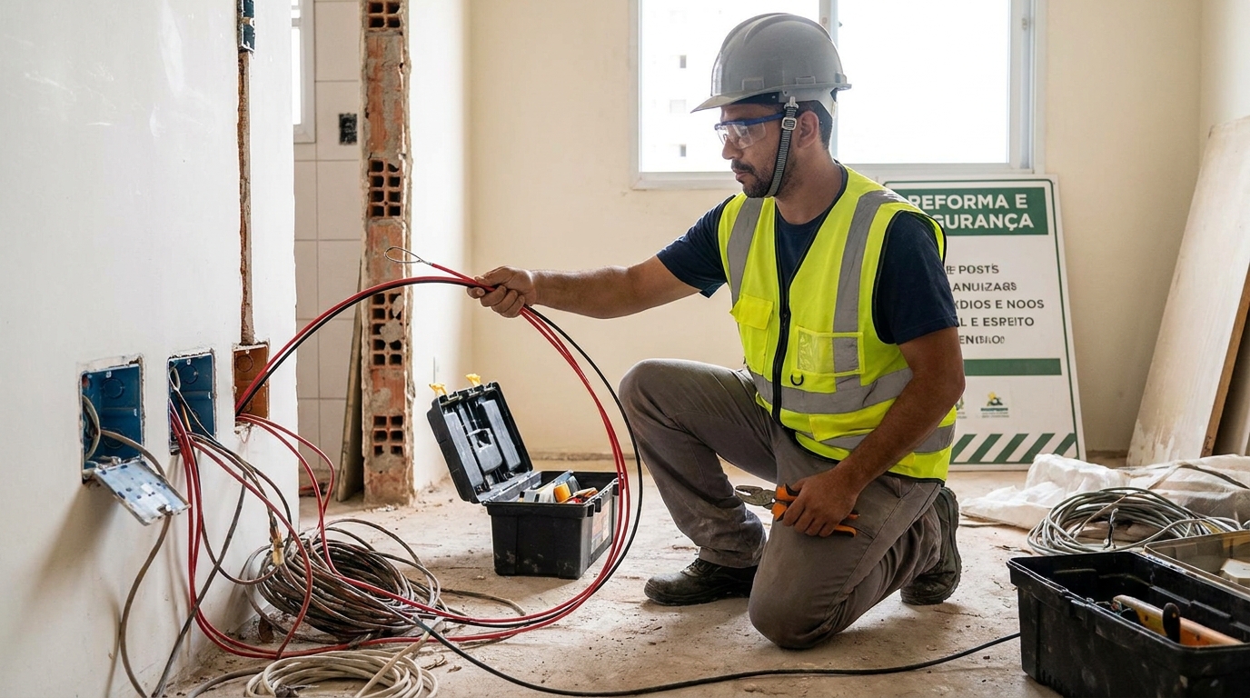 Substituição de Fios Antigos em Niterói‑RJ