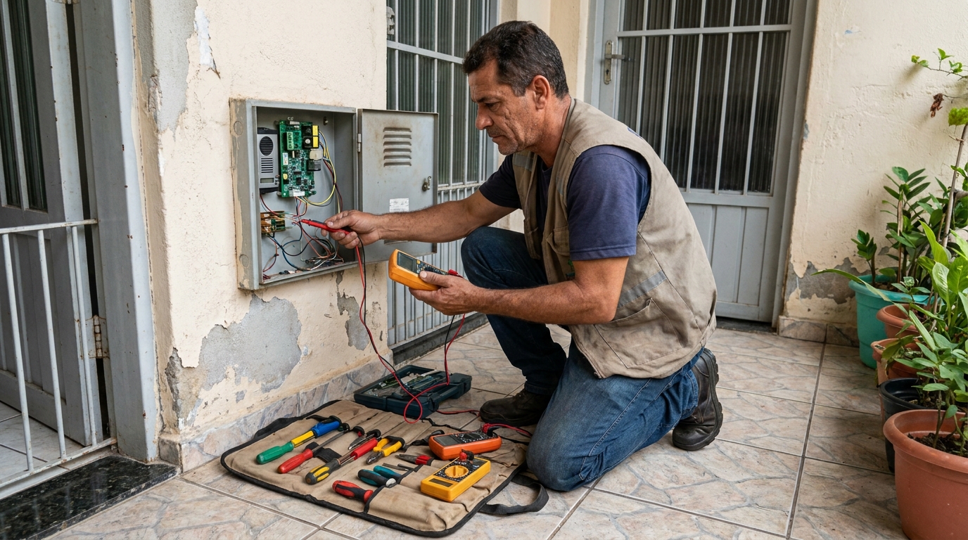 Troca de Fiação de Interfone em Niterói‑RJ